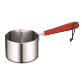Maxbell Oil Splashing Pot Sturdy Hot Sauce Pot for Household Boiling Butter Stovetop 500ML