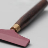 Maxbell Wiper Tea Scraping Tool Wooden Tea Leaf Brush for Office Apartment Household XL