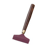Maxbell Wiper Tea Scraping Tool Wooden Tea Leaf Brush for Office Apartment Household XL