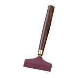 Maxbell Wiper Tea Scraping Tool Wooden Tea Leaf Brush for Office Apartment Household XL