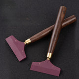 Maxbell Wiper Tea Scraping Tool Wooden Tea Leaf Brush for Office Apartment Household XL