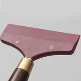 Maxbell Wiper Tea Scraping Tool Wooden Tea Leaf Brush for Office Apartment Household XL