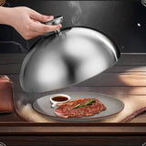 Maxbell Burger Cover Heavy Duty Grilling Dome Cover for Cooking Outdoor BBQ Steaming 17cm