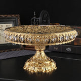 Maxbell 5xGlass Fruit Plate Decorative Fruit Tray Dessert Tray for Bread Pastry Snacks