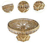 Maxbell 5xGlass Fruit Plate Decorative Fruit Tray Dessert Tray for Bread Pastry Snacks