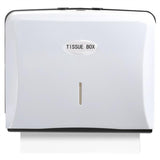 Maxbell 2xTissue Box Plastic Holder Hand Drawn Toilet Paper Box for Home Bathroom Room