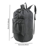Laundry Bag Backpack Dustproof Clothes Hamper Bag for Dorm Laundry Shop Home