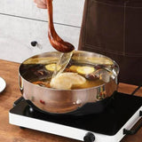 Stainless Steel Basin Kitchen Gadget Cereal Bowl for Grains Beans Vegetables 26CM