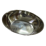 Stainless Steel Basin Kitchen Gadget Cereal Bowl for Grains Beans Vegetables 26CM