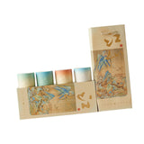 Maxbell Ceramic Teacup Set Portable Collection and Gift for Tea Lovers Gift Friends