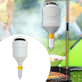 Maxbell Ketchup Dispenser Hanging Empty Sauce Dispenser for Condiments Syrup Ketchup