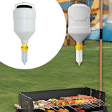 Maxbell Ketchup Dispenser Hanging Empty Sauce Dispenser for Condiments Syrup Ketchup