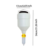 Maxbell Ketchup Dispenser Hanging Empty Sauce Dispenser for Condiments Syrup Ketchup