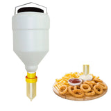 Maxbell Ketchup Dispenser Hanging Empty Sauce Dispenser for Condiments Syrup Ketchup