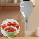 Maxbell Ketchup Dispenser Hanging Empty Sauce Dispenser for Condiments Syrup Ketchup