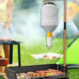 Maxbell Ketchup Dispenser Hanging Empty Sauce Dispenser for Condiments Syrup Ketchup