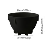 Coffee Cupping Cup Coffee Cup for Coffee Roaster Baristas Coffee Enthusiasts black