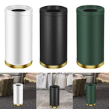 Maxbell Outdoor Trash Can Freestanding Garbage Disposal Unit for Home Kitchen Office white