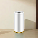 Maxbell Outdoor Trash Can Freestanding Garbage Disposal Unit for Home Kitchen Office white