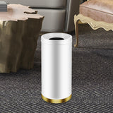 Maxbell Outdoor Trash Can Freestanding Garbage Disposal Unit for Home Kitchen Office white
