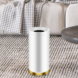 Maxbell Outdoor Trash Can Freestanding Garbage Disposal Unit for Home Kitchen Office white