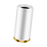 Maxbell Outdoor Trash Can Freestanding Garbage Disposal Unit for Home Kitchen Office white