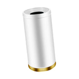 Maxbell Outdoor Trash Can Freestanding Garbage Disposal Unit for Home Kitchen Office white