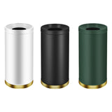 Maxbell Outdoor Trash Can Freestanding Garbage Disposal Unit for Home Kitchen Office white