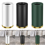 Maxbell Outdoor Trash Can Freestanding Garbage Disposal Unit for Home Kitchen Office white