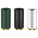 Maxbell Outdoor Trash Can Freestanding Garbage Disposal Unit for Home Kitchen Office white