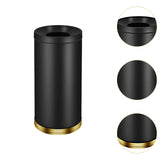 Maxbell Outdoor Trash Can Freestanding Garbage Disposal Unit for Home Kitchen Office black