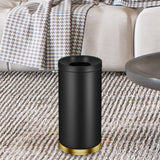 Maxbell Outdoor Trash Can Freestanding Garbage Disposal Unit for Home Kitchen Office black