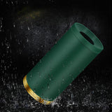 Maxbell Outdoor Trash Can Freestanding Garbage Disposal Unit for Home Kitchen Office green