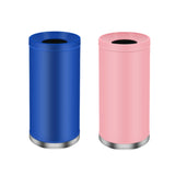 Maxbell Outdoor Trash Can 35L Storage Barrel Commercial Bin for Office Kitchen Hotel blue