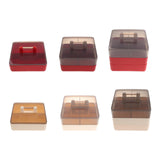 Maxbell Divided Serving Tray with Lid Dustproof for Chinese New Year Wedding Kitchen red and 1 layer