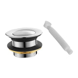 Maxbell Bathtub Drain Stopper Alloy Easy to Install Tub Stopper for Bathroom Bathtub Style A