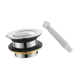 Maxbell Bathtub Drain Stopper Alloy Easy to Install Tub Stopper for Bathroom Bathtub Style A