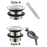 Maxbell Bathtub Drain Stopper Alloy Easy to Install Tub Stopper for Bathroom Bathtub Style A