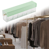 Maxbell Wall Mount Drawer Storage Box 6 Grids Transparent for Belts Panties Lingerie Green