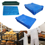 Maxbell Bread Box Bread Storage Container for Donut Bakery Loaf Homemade Bread 56.7x38.2x7.7cm
