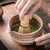 Maxbell Matcha Set for Tea Lovers Tea Making Tools Set Bamboo Matcha Whisk and Stand mixed colors bowl