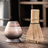 Maxbell Matcha Set for Tea Lovers Tea Making Tools Set Bamboo Matcha Whisk and Stand mixed colors bowl