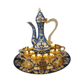 Maxbell European Vintage Teapot Set Tea Serving Set for Holiday Dining Table Bedroom