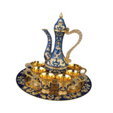 Maxbell European Vintage Teapot Set Tea Serving Set for Holiday Dining Table Bedroom