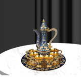 Maxbell European Vintage Teapot Set Tea Serving Set for Holiday Dining Table Bedroom