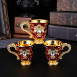 Maxbell Tea Set Antique Vintage Turkish Coffee Set for Living Room Kitchen Tea Table