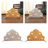 Maxbell Table Napkin Holder Napkin Dispenser for Living Room Home Kitchen Countertop Gold