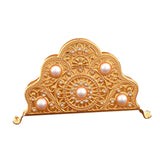 Maxbell Table Napkin Holder Napkin Dispenser for Living Room Home Kitchen Countertop Gold