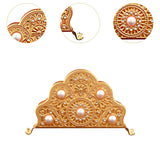 Maxbell Table Napkin Holder Napkin Dispenser for Living Room Home Kitchen Countertop Gold