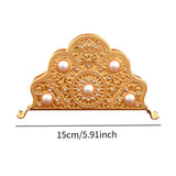 Maxbell Table Napkin Holder Napkin Dispenser for Living Room Home Kitchen Countertop Gold